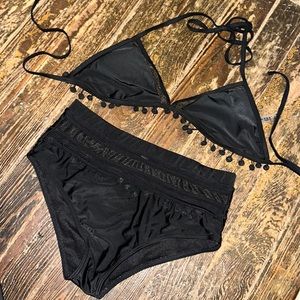 Women’s Tassel High Waisted Bikini